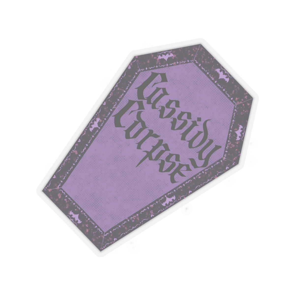 Cassidy Corpse - Final Resting Place Kiss-Cut Sticker