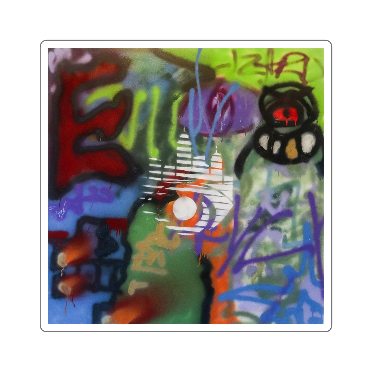 Canadian Graffiti Sticker