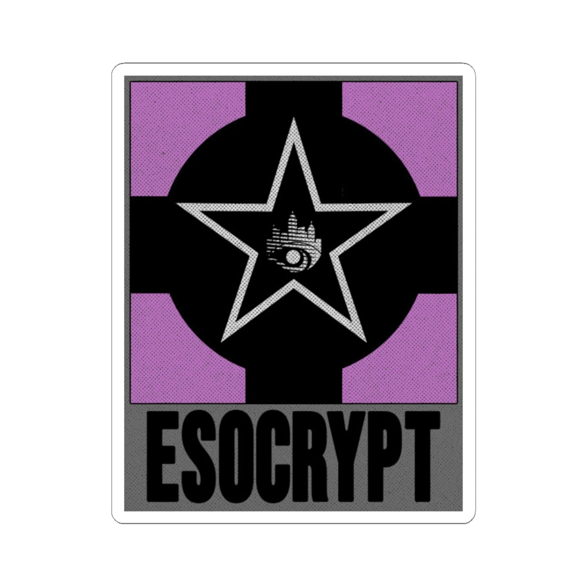 Esocrypt Artist Cooperative Kiss-Cut Sticker