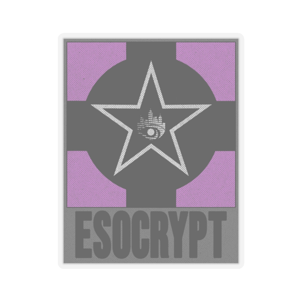 Esocrypt Artist Cooperative Kiss-Cut Sticker