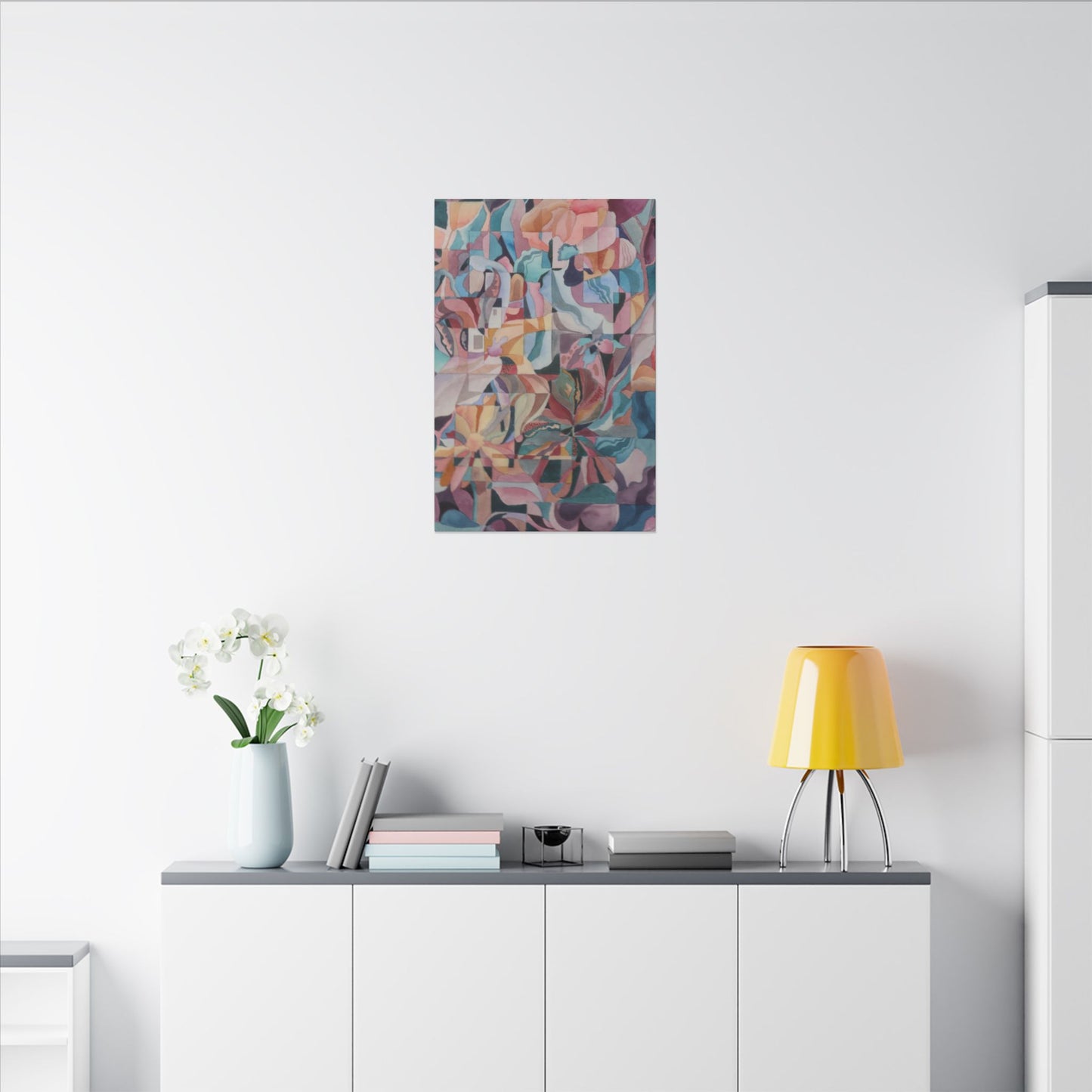 Seasonal Flowers by Ramsdell on Matte Canvas