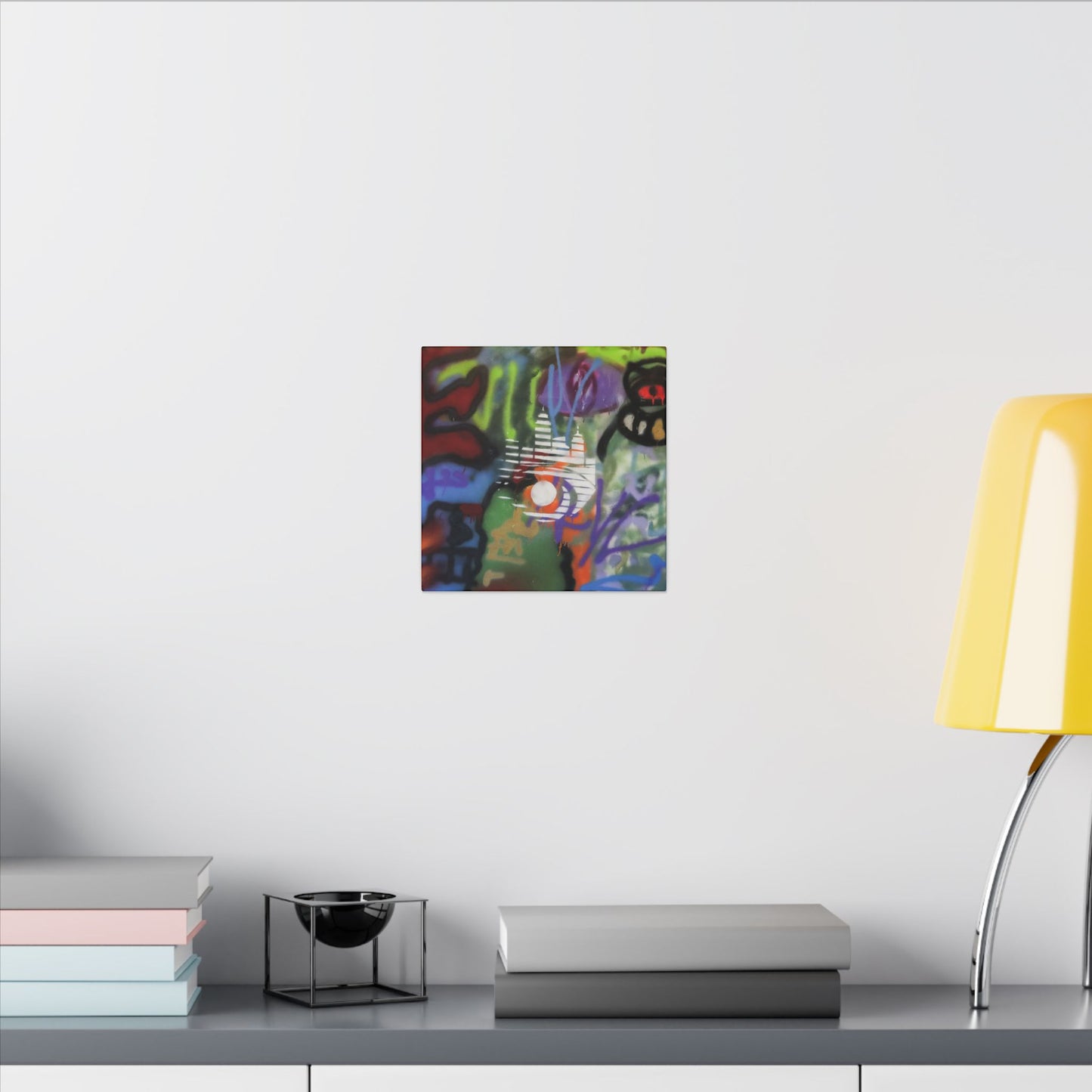 Canadian Graffiti on Matte Canvas