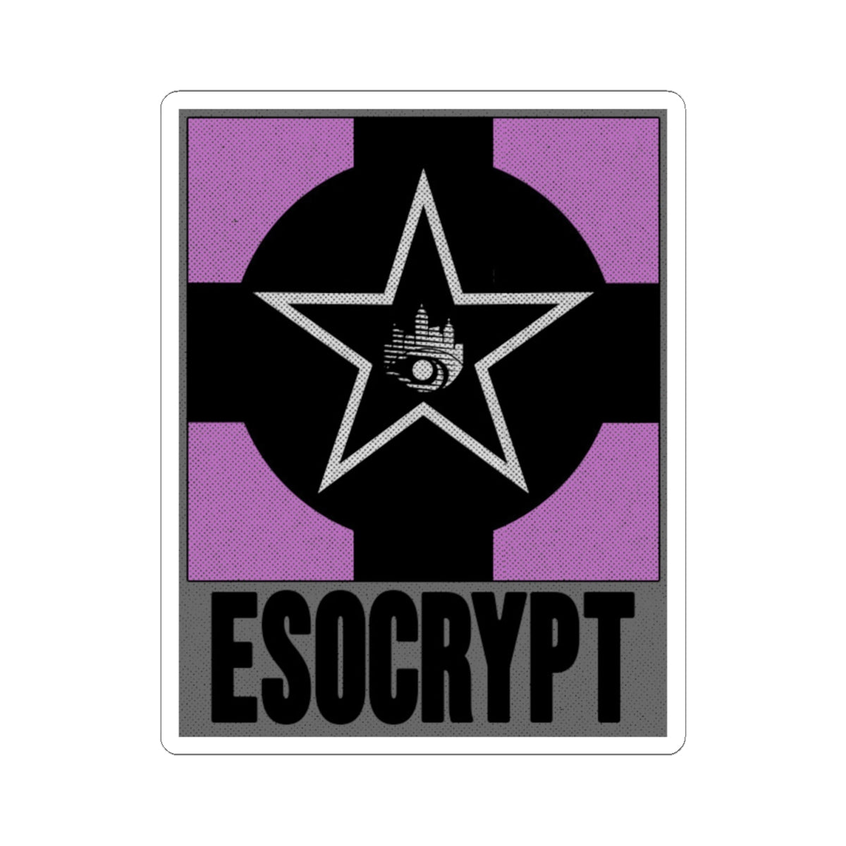 Esocrypt Artist Cooperative Kiss-Cut Sticker