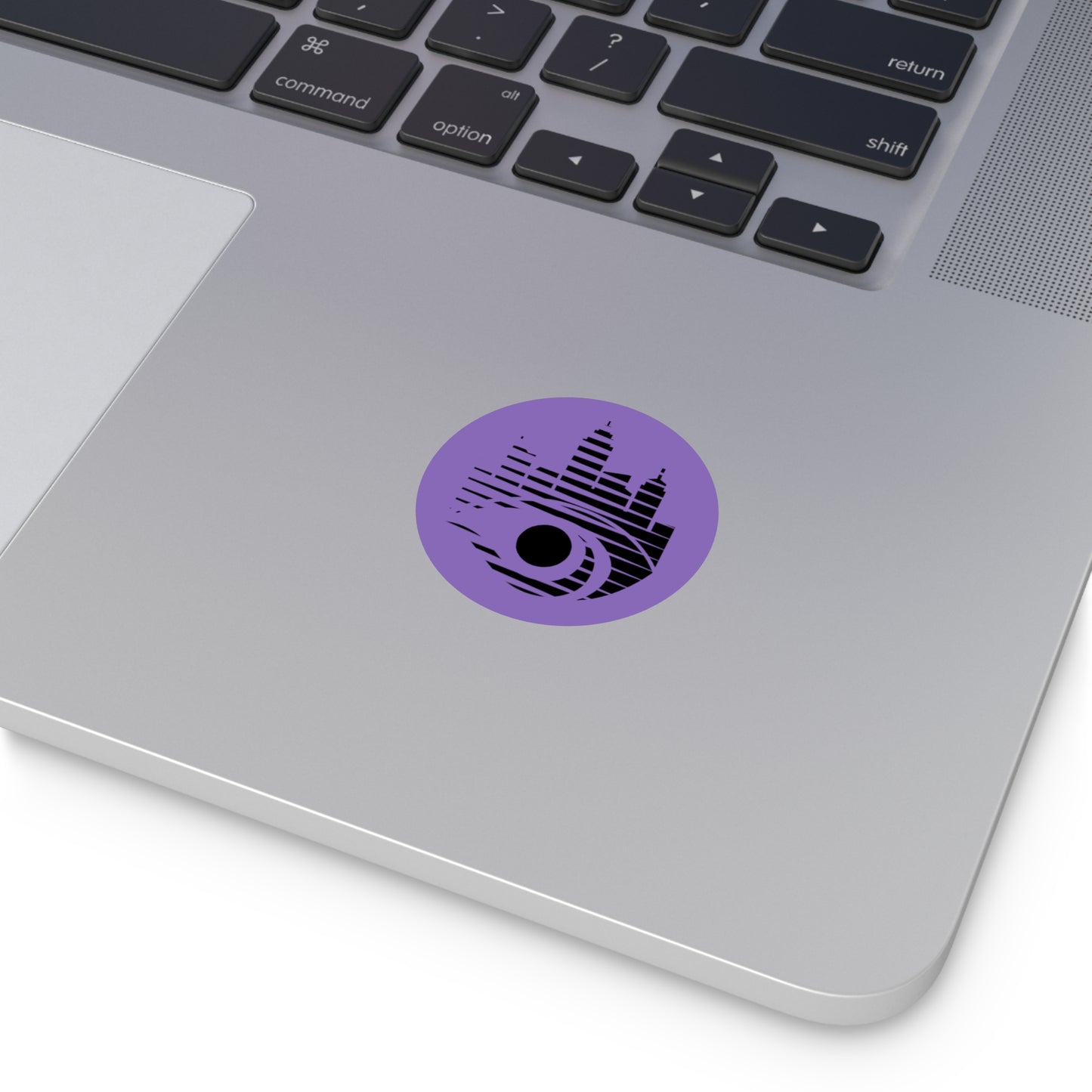 Esocrypt Eye Logo Round Vinyl Sticker