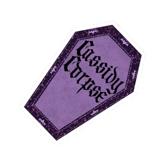 Cassidy Corpse - Final Resting Place Kiss-Cut Sticker