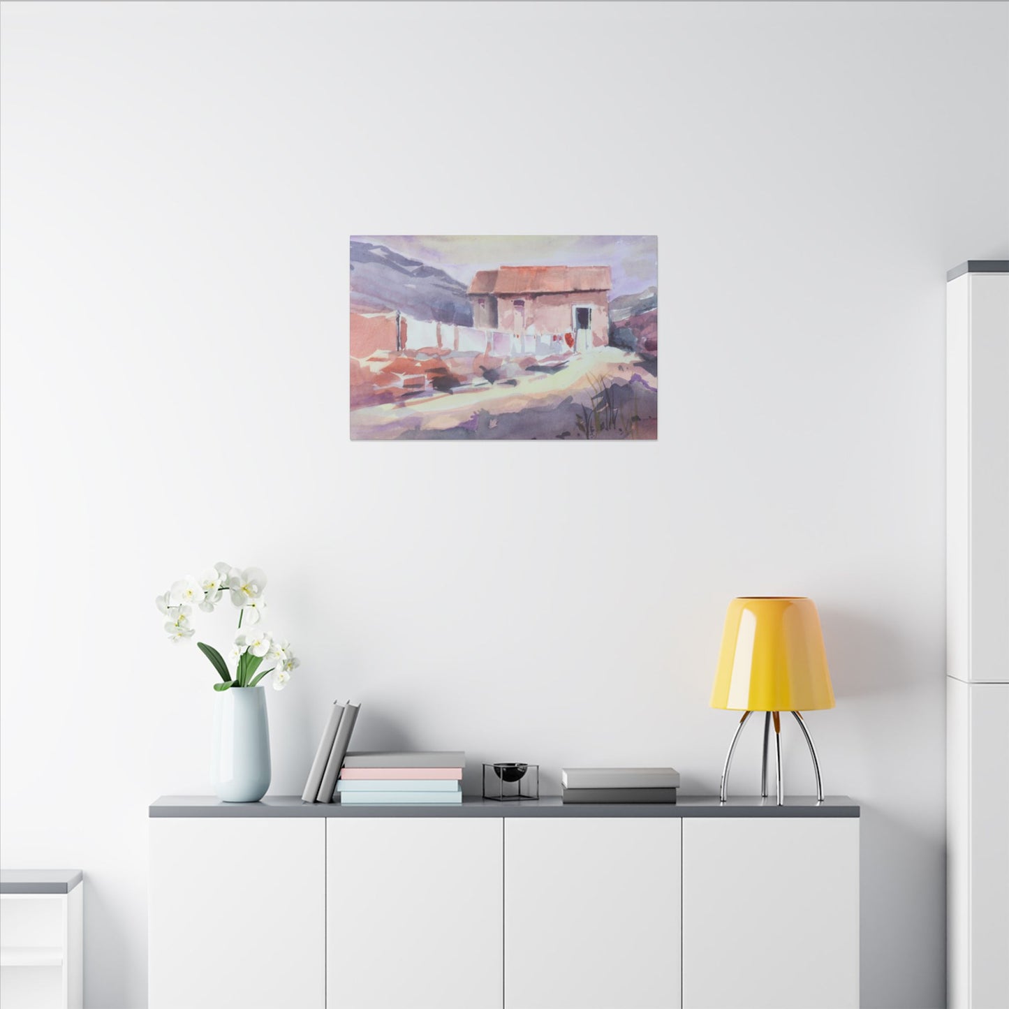 Countryside I on Matte Canvas