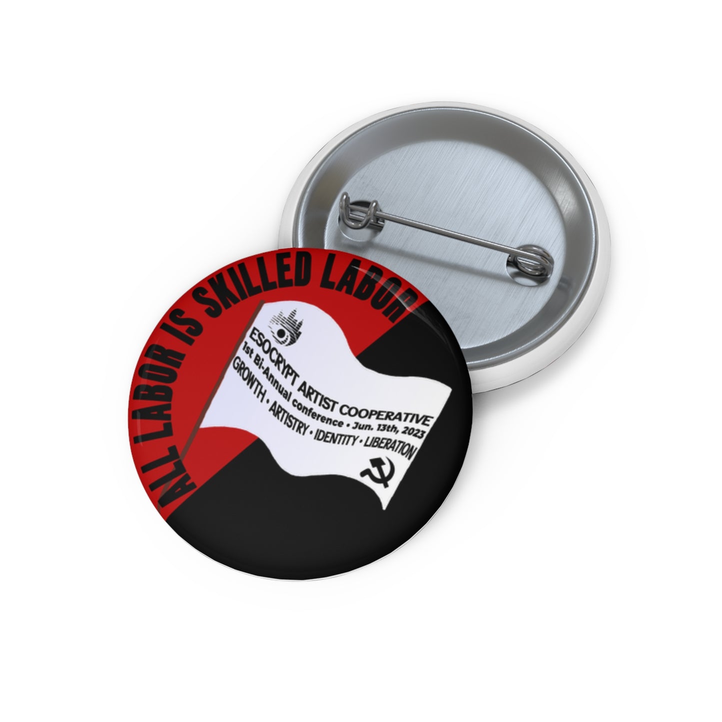 1st Bi-Annual Conference Pin Button