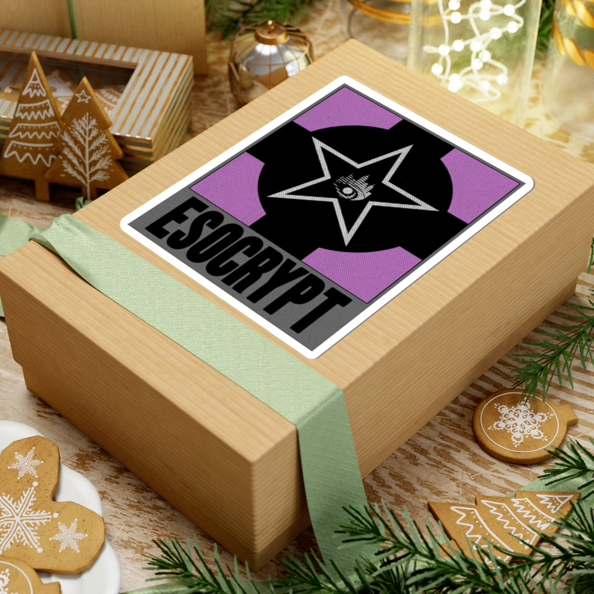 Esocrypt Artist Cooperative Kiss-Cut Sticker