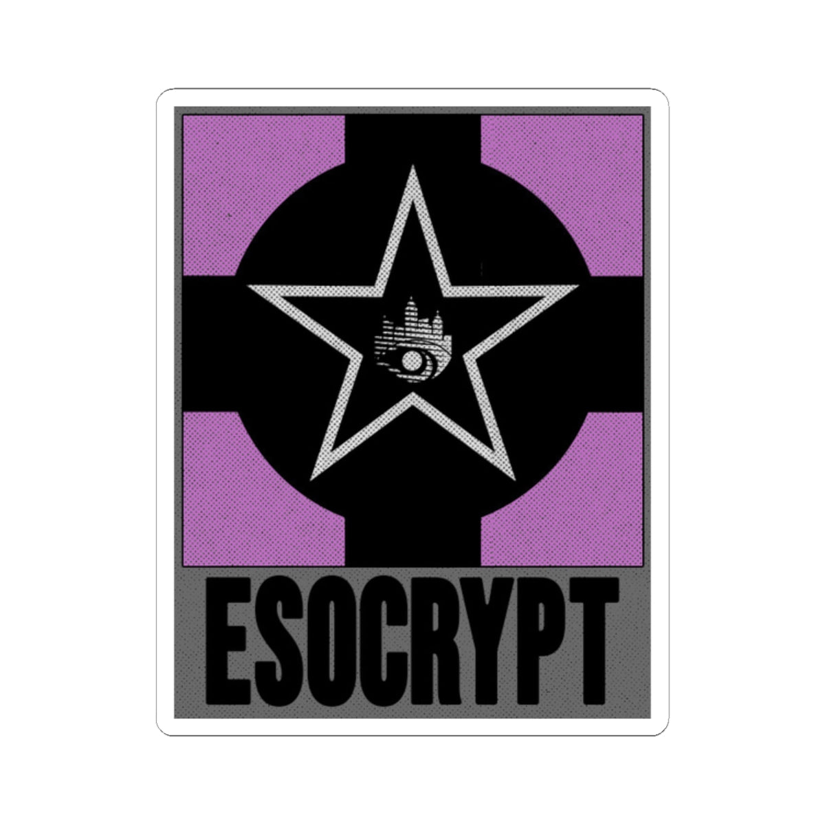 Esocrypt Artist Cooperative Kiss-Cut Sticker