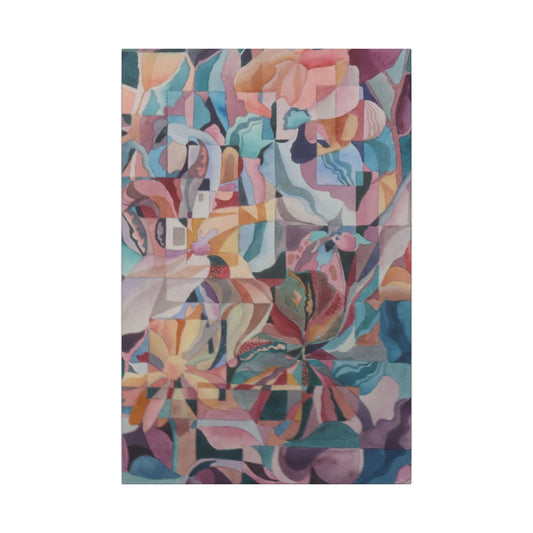 Seasonal Flowers by Ramsdell on Matte Canvas