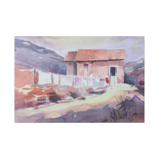 Countryside I on Matte Canvas