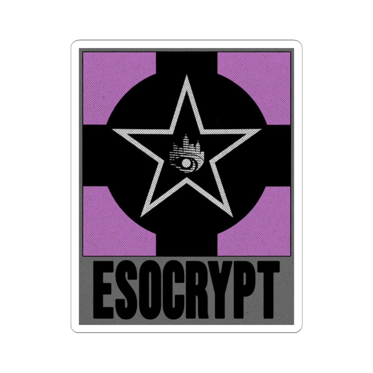 Esocrypt Artist Cooperative Kiss-Cut Sticker